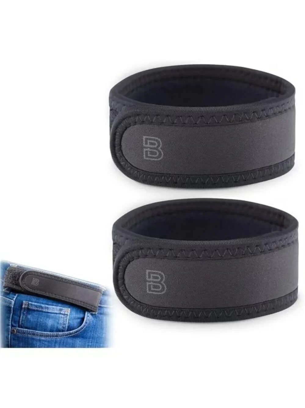 BeltBro Pro No Buckle Belt Men Women Elastic Invisible Adjustable TSA Safe